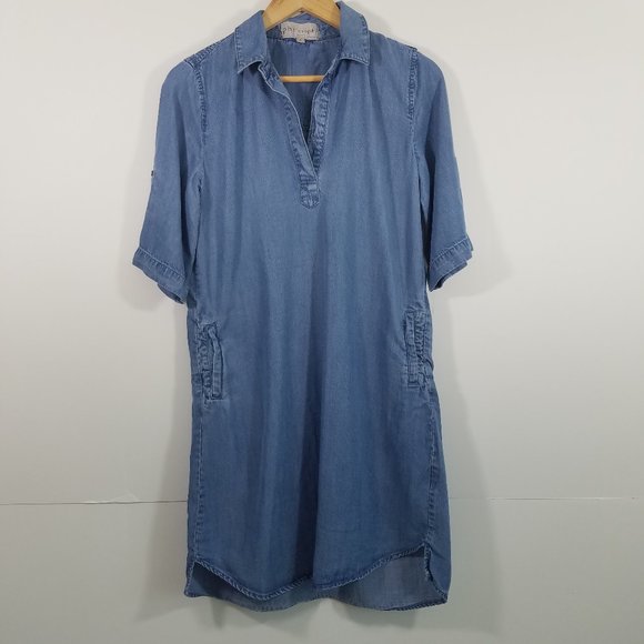 Philosophy Dresses & Skirts - Philosophy Chambray Denim Dress Size S